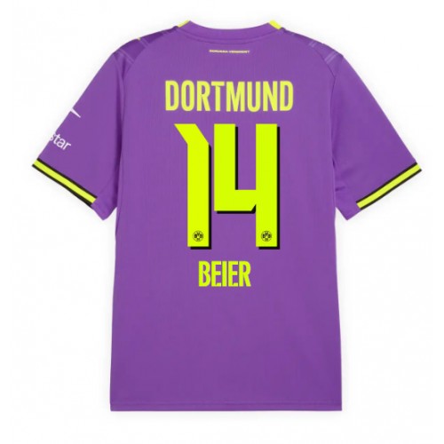 Stroje piłkarskie Borussia Dortmund Maximilian Beier #14 Koszulka Trzeciej 2026-27 Krótki Rękaw